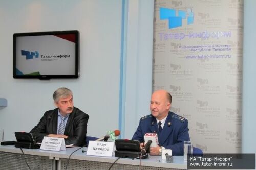 Пресс-конференция прокурора Татарстана Илдуса Нафикова